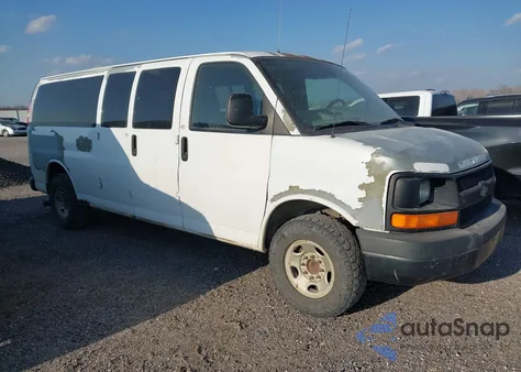 2008 Chevrolet Express Ls from USA, damaged, VIN 1GAHG39K081190563